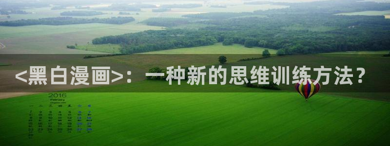 虫虫乐翻天动画片全集：<黑白漫画>：一种新的思维训练方法？